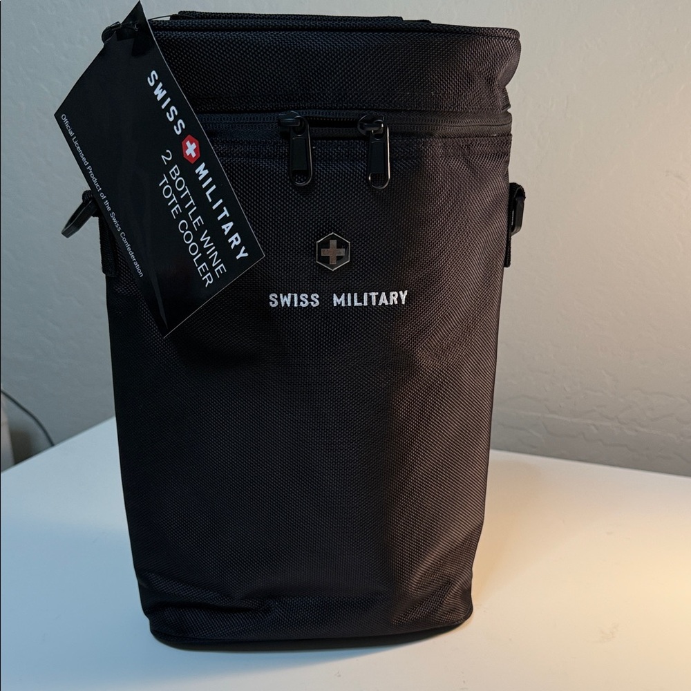 Two Bottle Wine Tote Cooler by Swiss Military